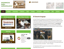 Tablet Screenshot of perrosdeluruguay.com